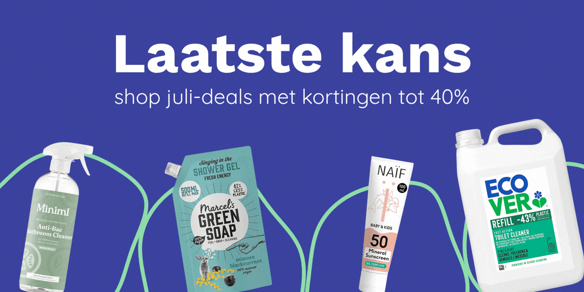 Laatste kans - shop juli-deals met kortingen tot 40%