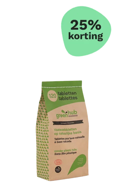 Greenhub plasticvrije vaatwastabletten