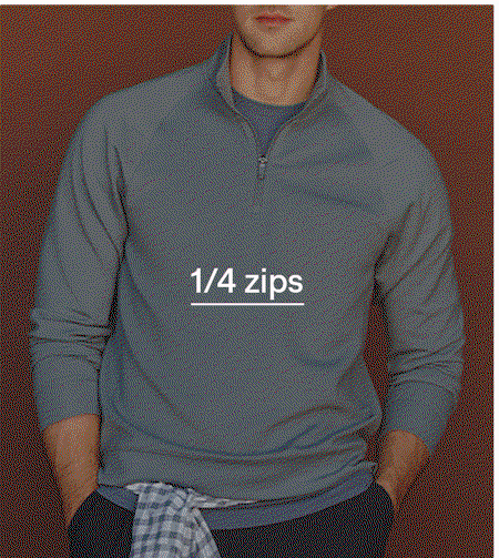 Shop 1/4 zips