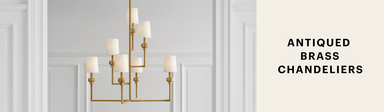 Antique Brass Chandeliers