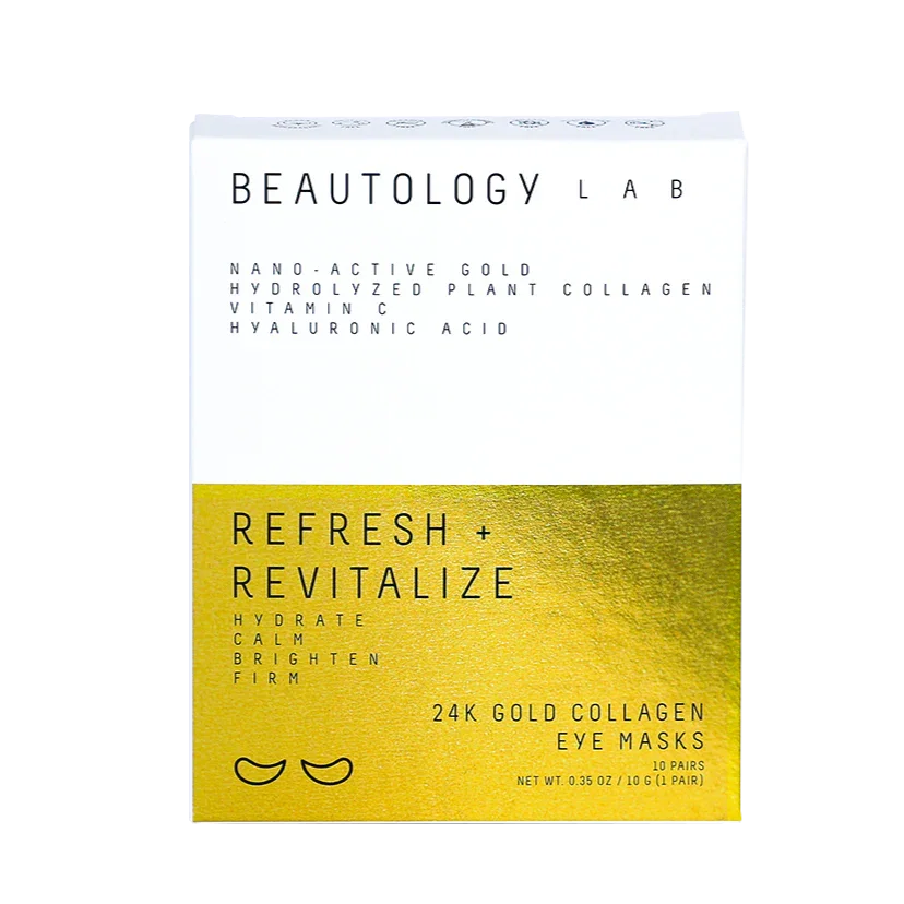 Image of 10 Pk.- 24K GOLD COLLAGEN EYE MASKS