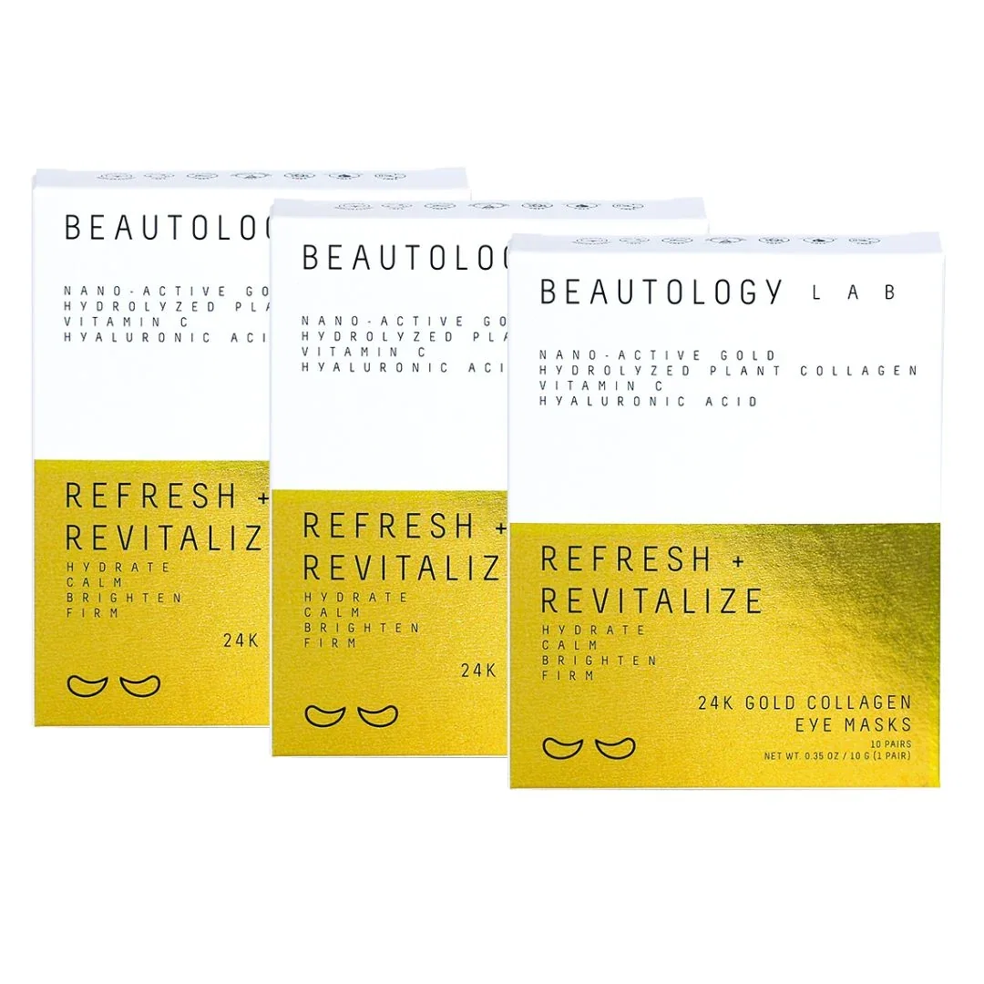 Image of <p style="margin-bottom: -5;">THE GOLDEN EYE MASKS</p> <p style="margin-top: -10px;">3-PACK SET</p>