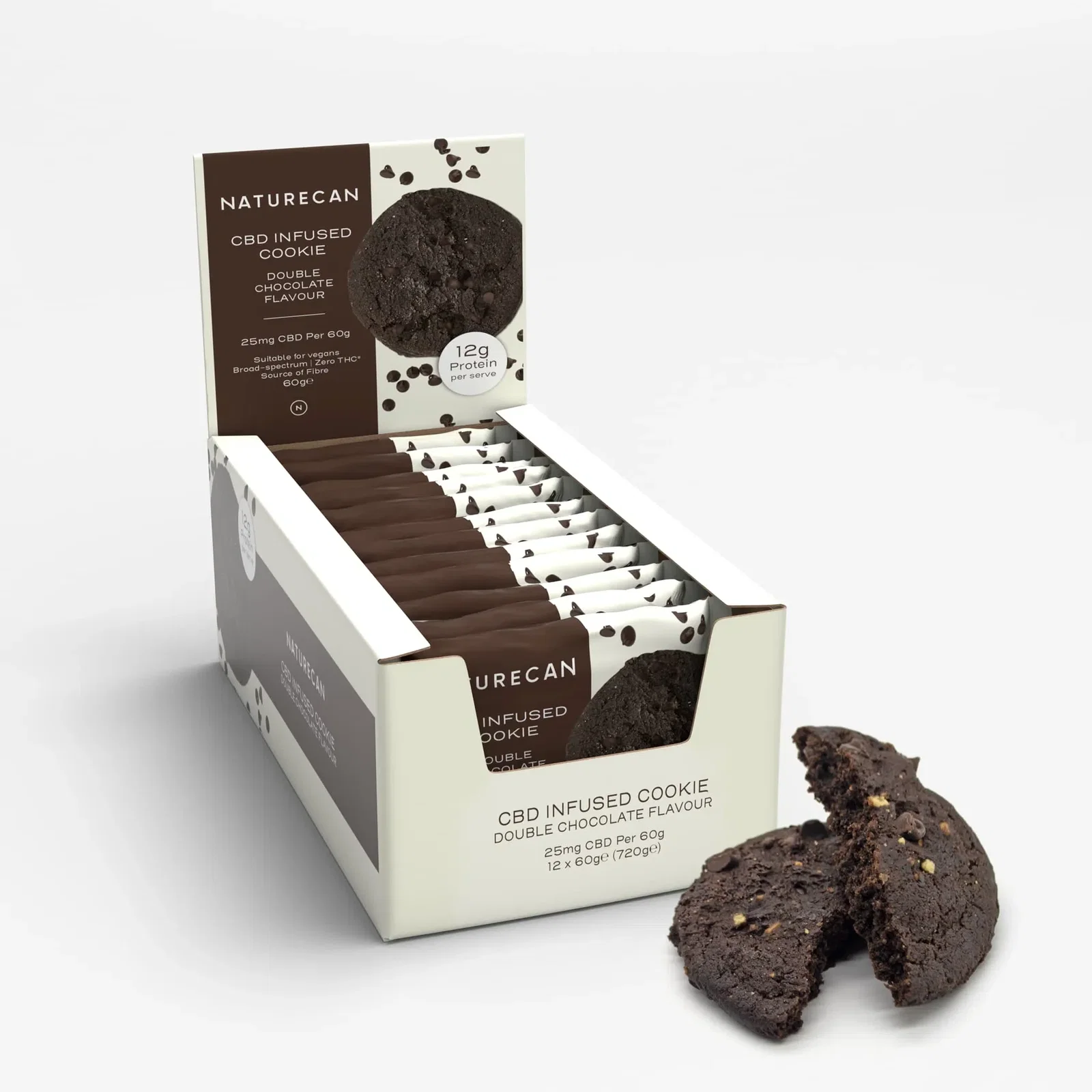 Image of Cookies au CBD - Boîte de 12