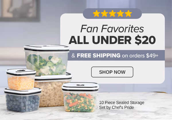 Fan Favorites, All Under $20