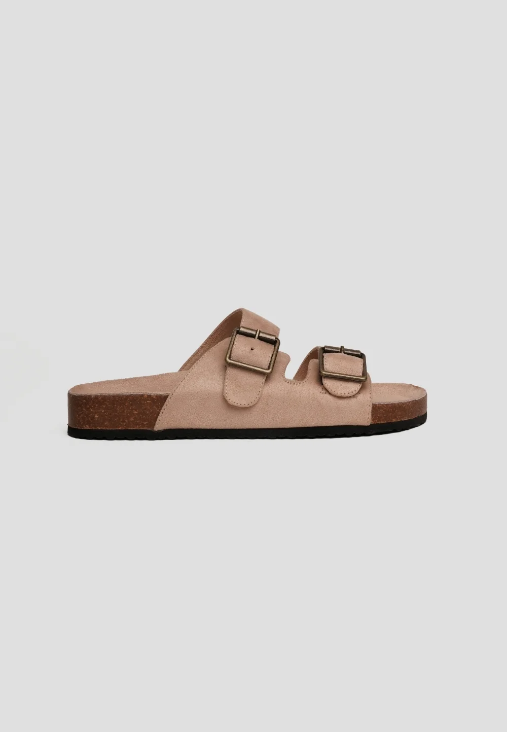 Sandal Bio Vegan Suede Sand