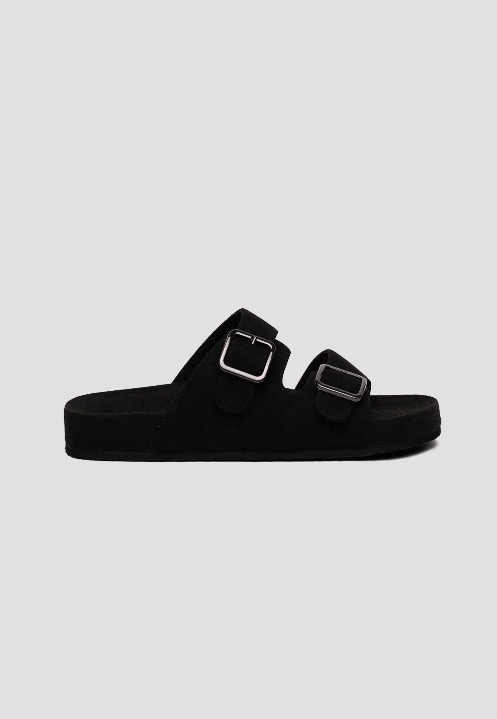 Sandal Bio Vegan Suede Black