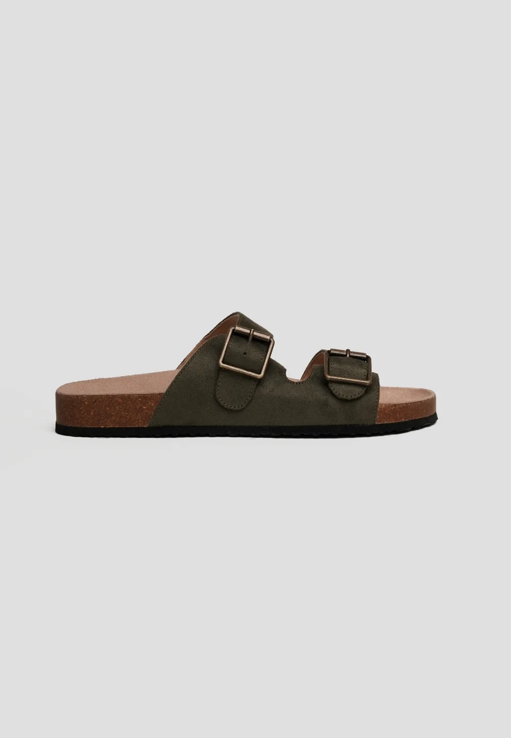 Sandal Bio Vegan Suede Seagrass