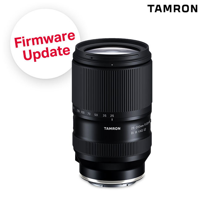 Neues Firmware Update Version 3 für das Tamron 25-200mm G2