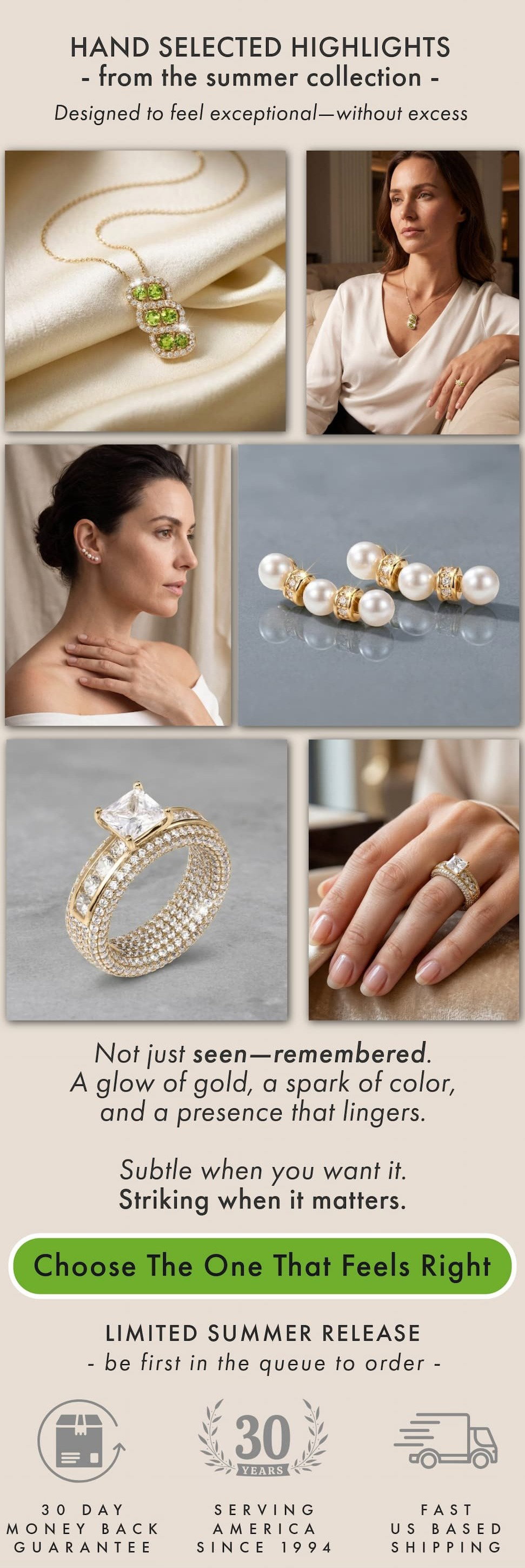 Hand Selected ighlights - From The Summer Collection