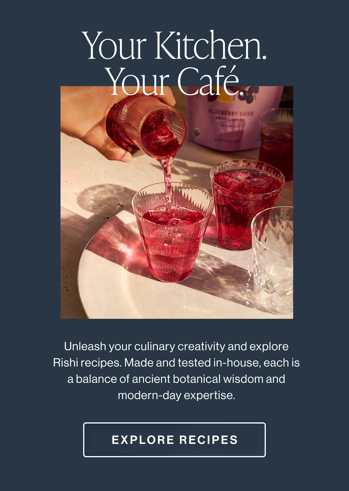 Your Kitchen, Your Cafe.