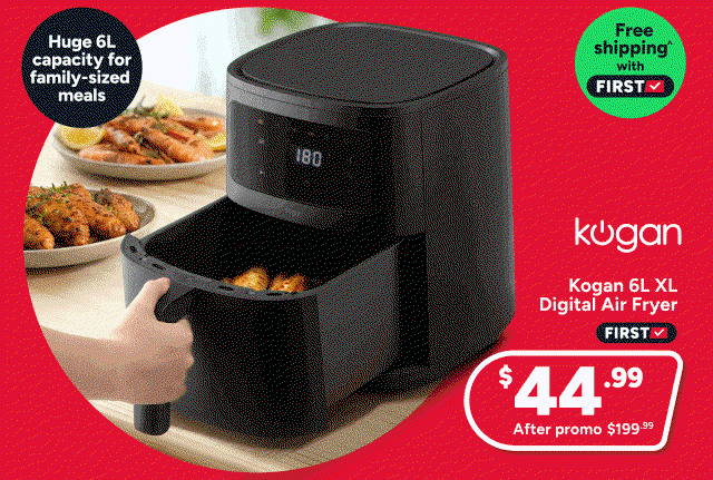 Kogan 6L XL Digital Air Fryer
