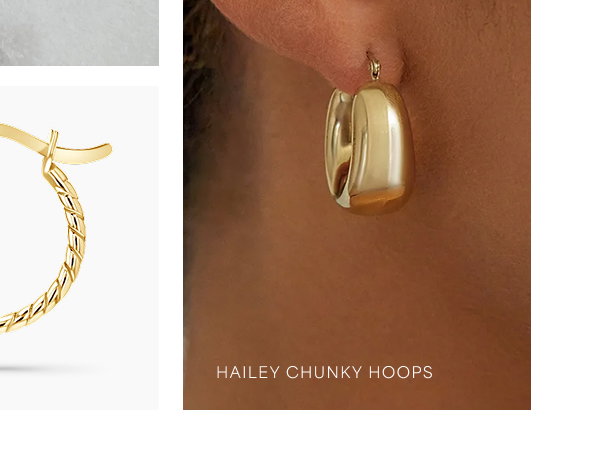 Hailey Chunky Hoops