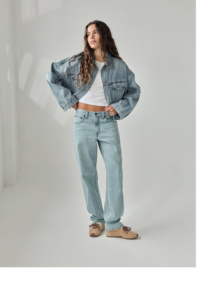 Levi's® Women's Loose Crop Trucker Jacket
