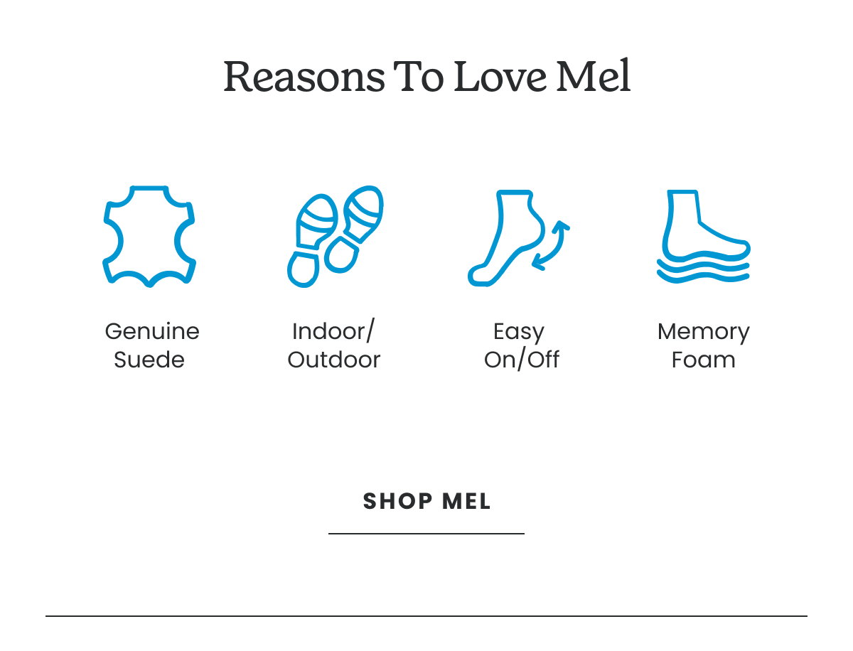 REASONS TO LOVE MEL. SHOP MEL