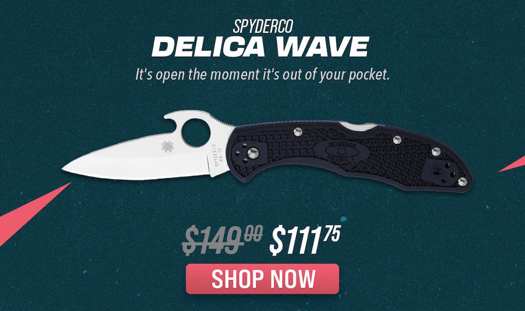 Spyderco Delica Wave