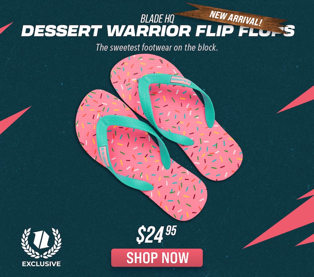 Blade HQ Dessert Warrior Flip Flops