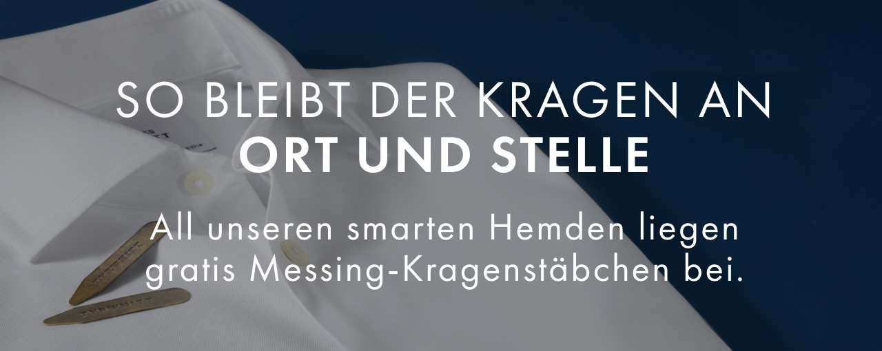 SO BLEIBT DER KRAGEN AN ORT UND STELLE