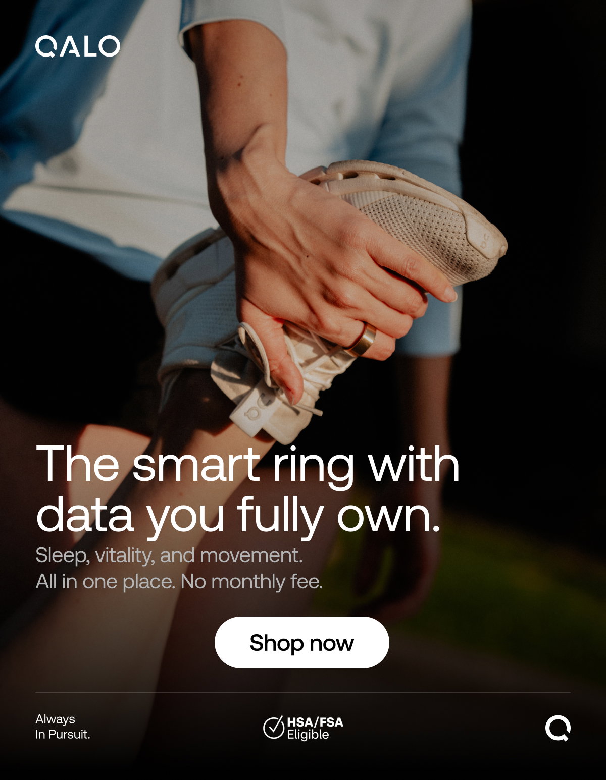 The Smart ring with data you fully own