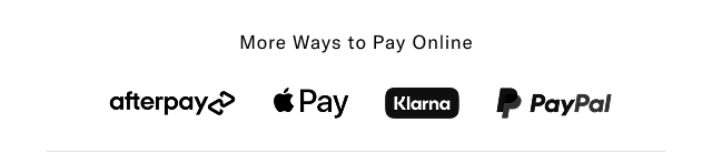 More ways to pay online                                                                                  