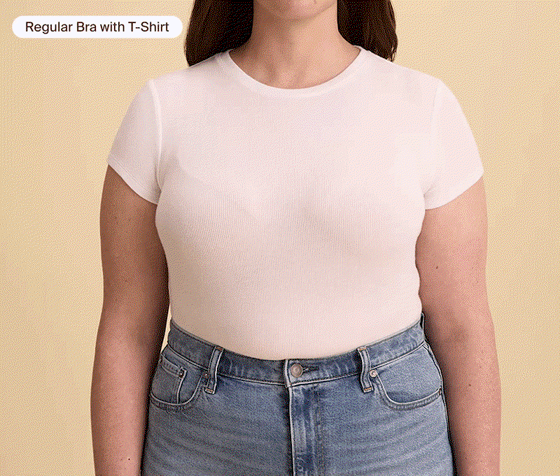 Shape & Smooth Bra with T-Shirt