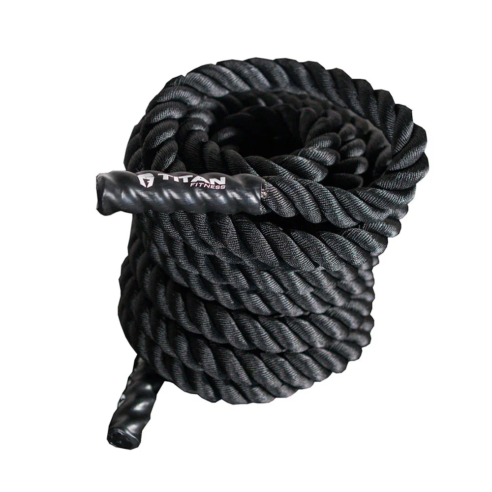 Image of Black Poly Dacron Battle Ropes