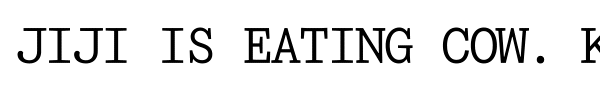 Marquee gif listing cats and what Smalls recipe they're eating