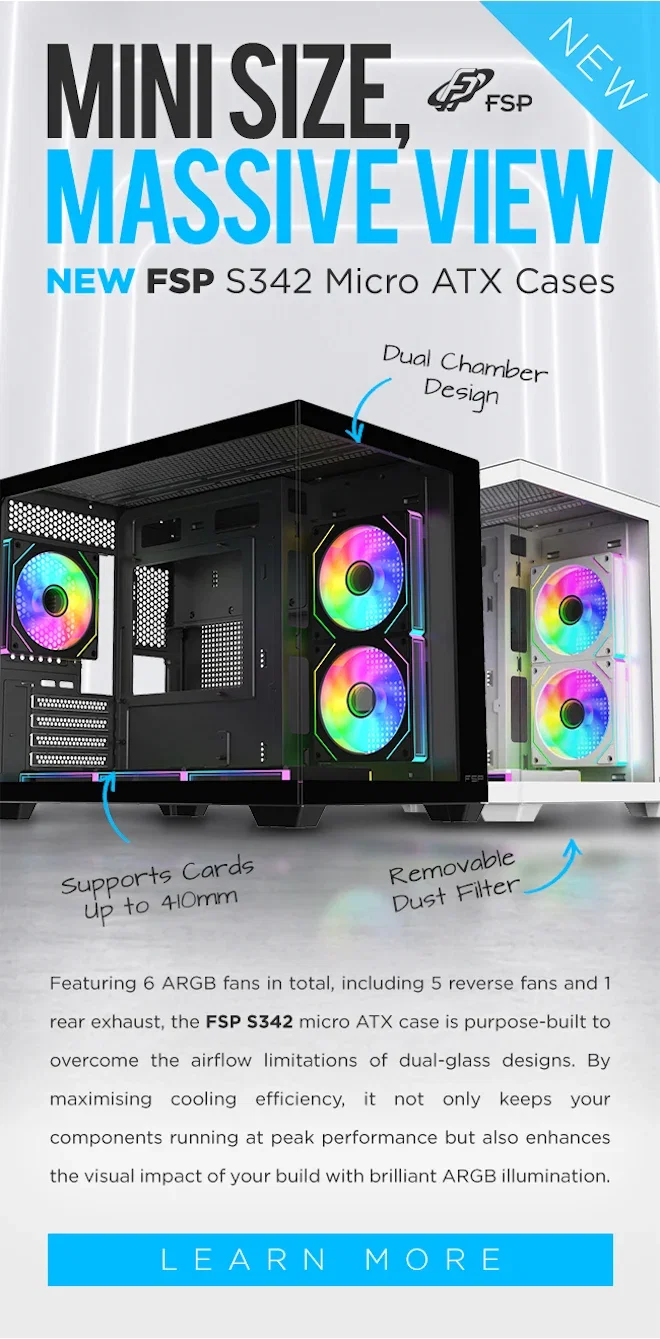 NEW FSP S342 MATX Case
