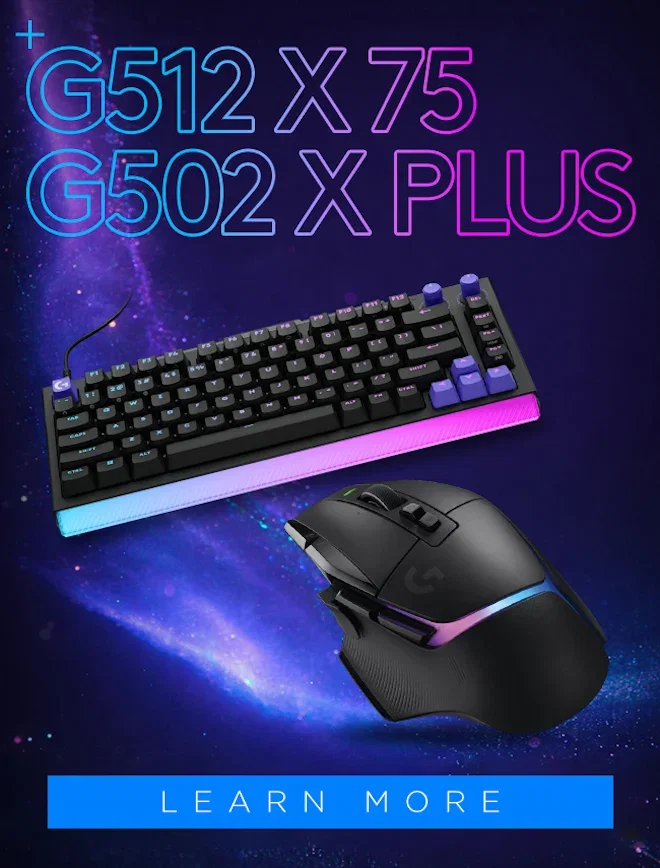 NEW Logitech G512 X 75 G502 X Plus