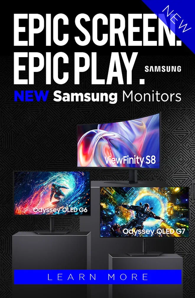 NEW Samsung New Monitors