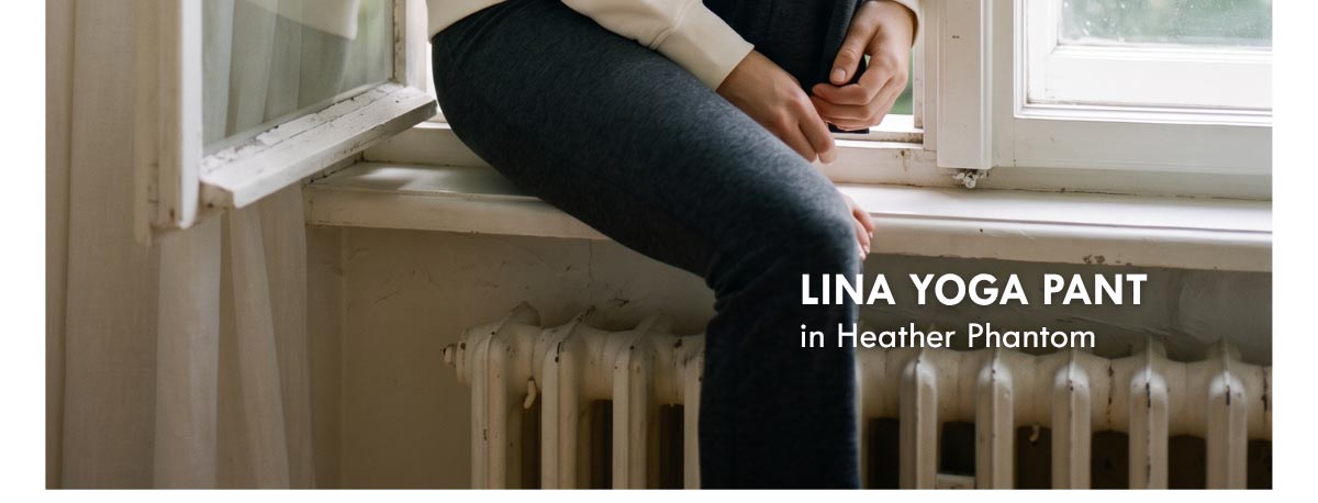 Lina Yoga Pant - Heather Phantom