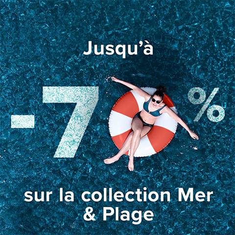 -70 % sur les maillots de bain