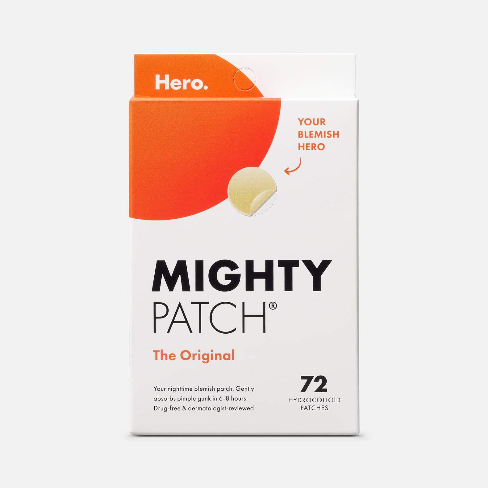 Mighty Patch Original Acne Treatment Patches, 72 ct.