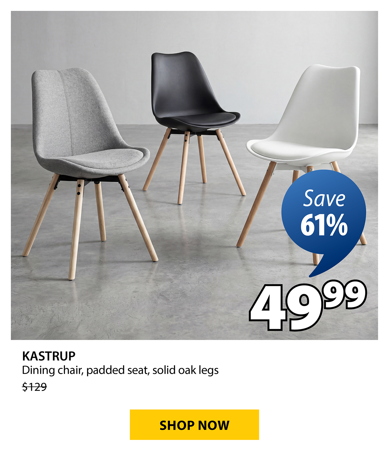 KASTRUP Dining chair | Save 61%