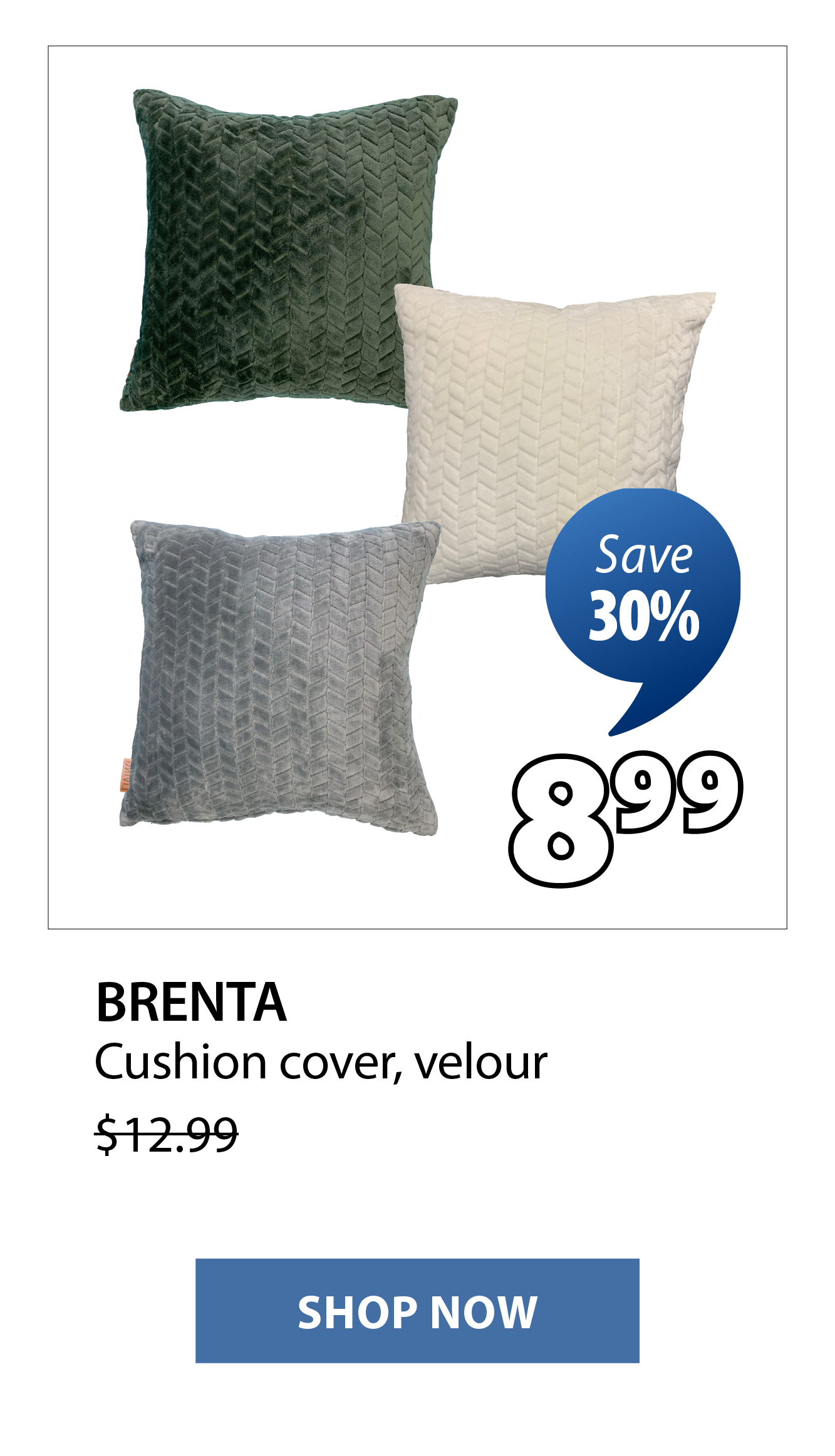 BRENTA Cushion cover | Save 30%