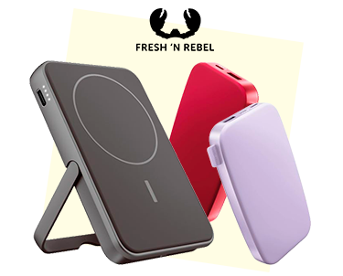 Hasta -30% de dto en powerbank de FRESH'N REBEL