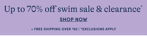 70% off swim sale & clearance