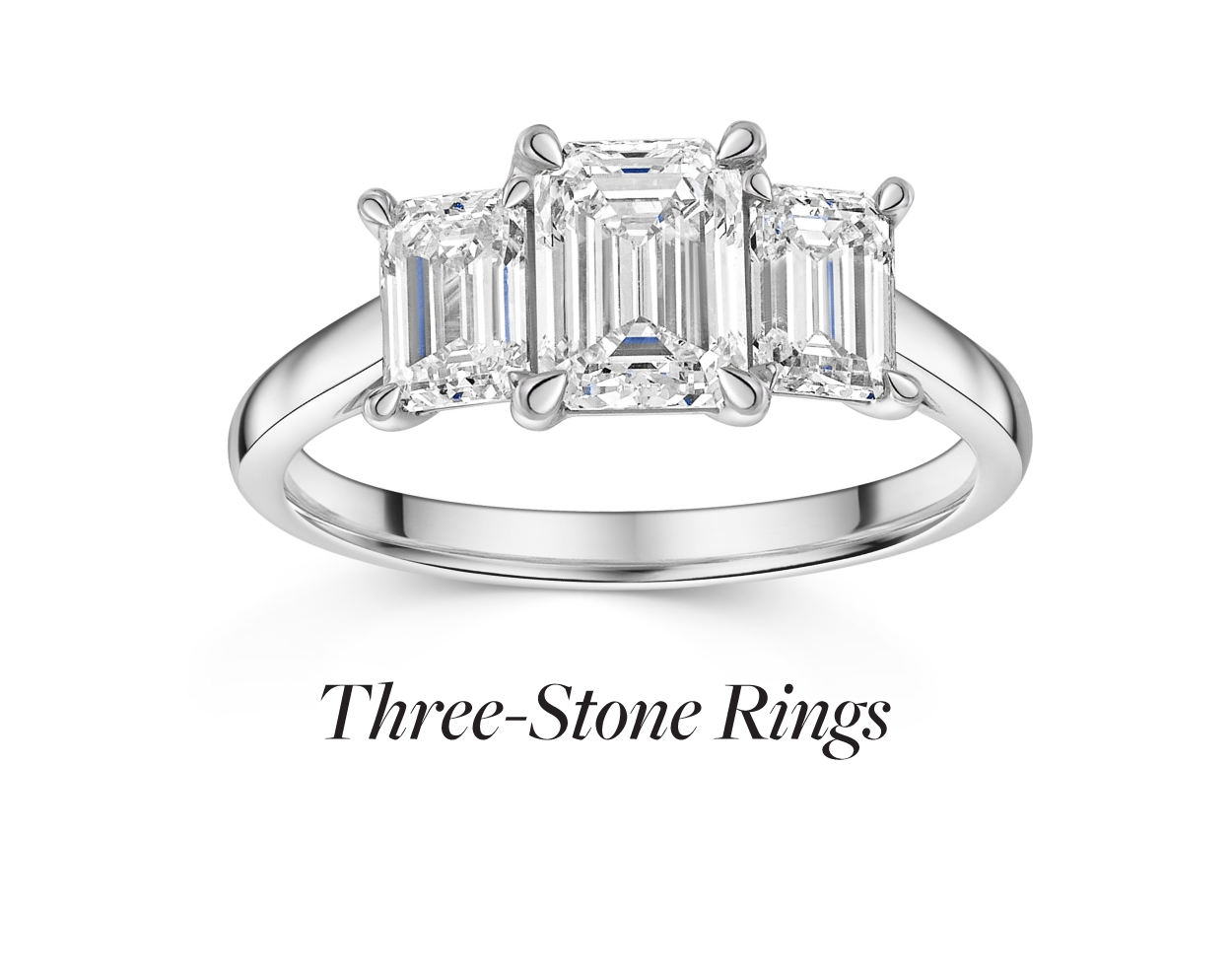 Three stone rings