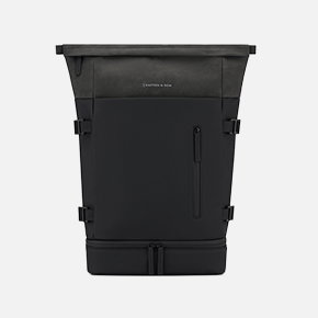 Schwarzer Rucksack