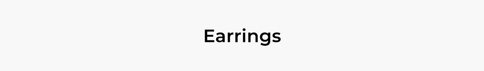 Earrings