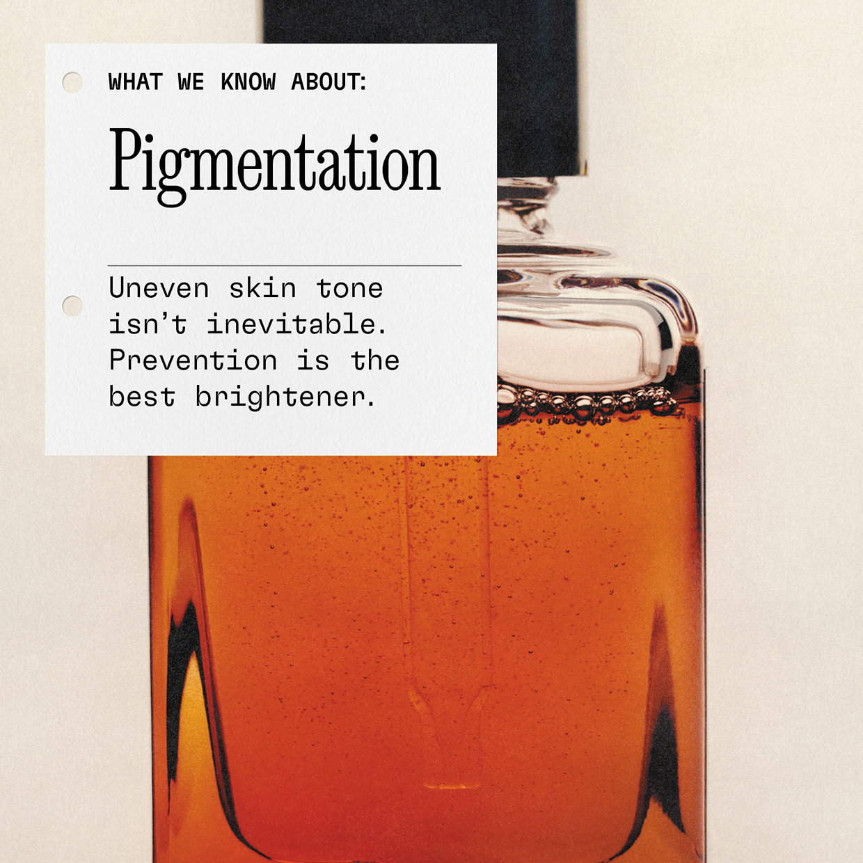 What we know about: Pigmentation