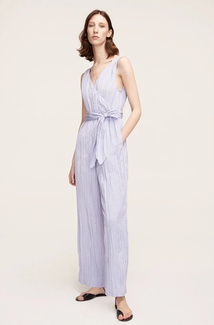 Image of Tie Front Jumpsuit