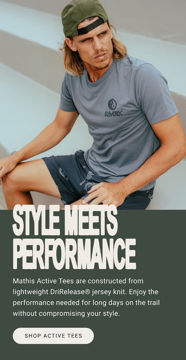 Style Meets Performance - Mathis Active Tee Collection