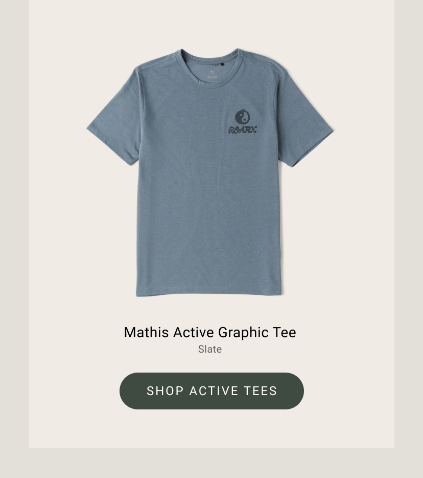 Shop The Mathis Active Tee Collection