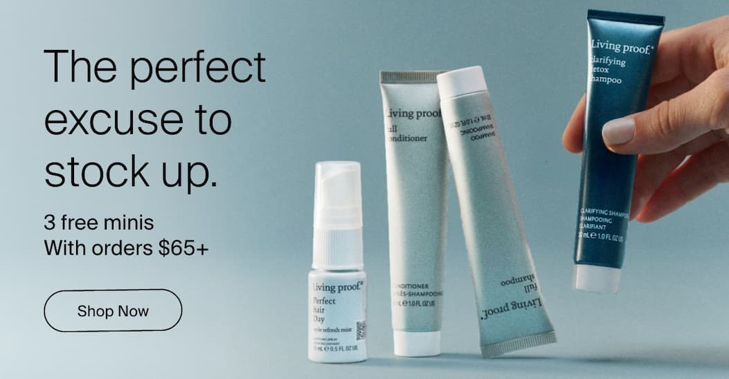 The perfect excuse to stock up. 3 free minis with orders $65+