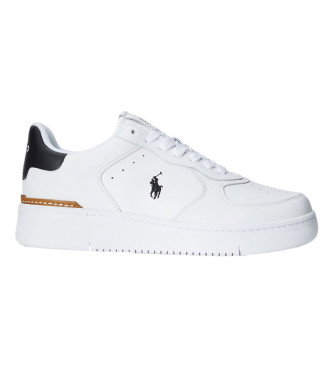 Zapatillas de piel Court blanco