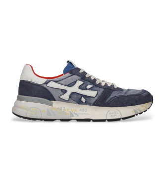 Zapatillas de piel Mick azul