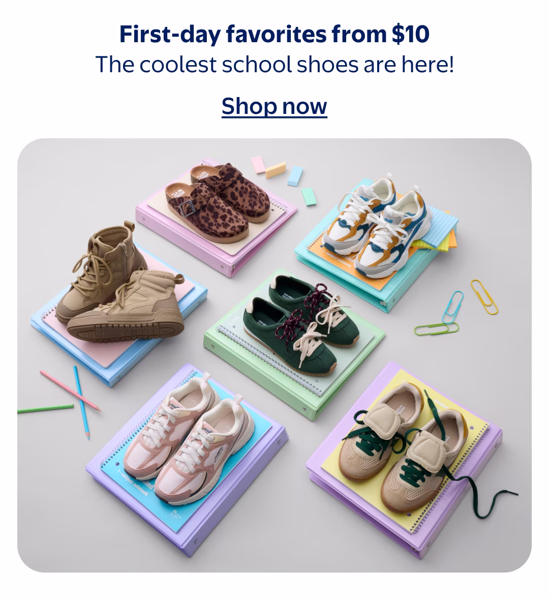 The coolest school shoes are here!