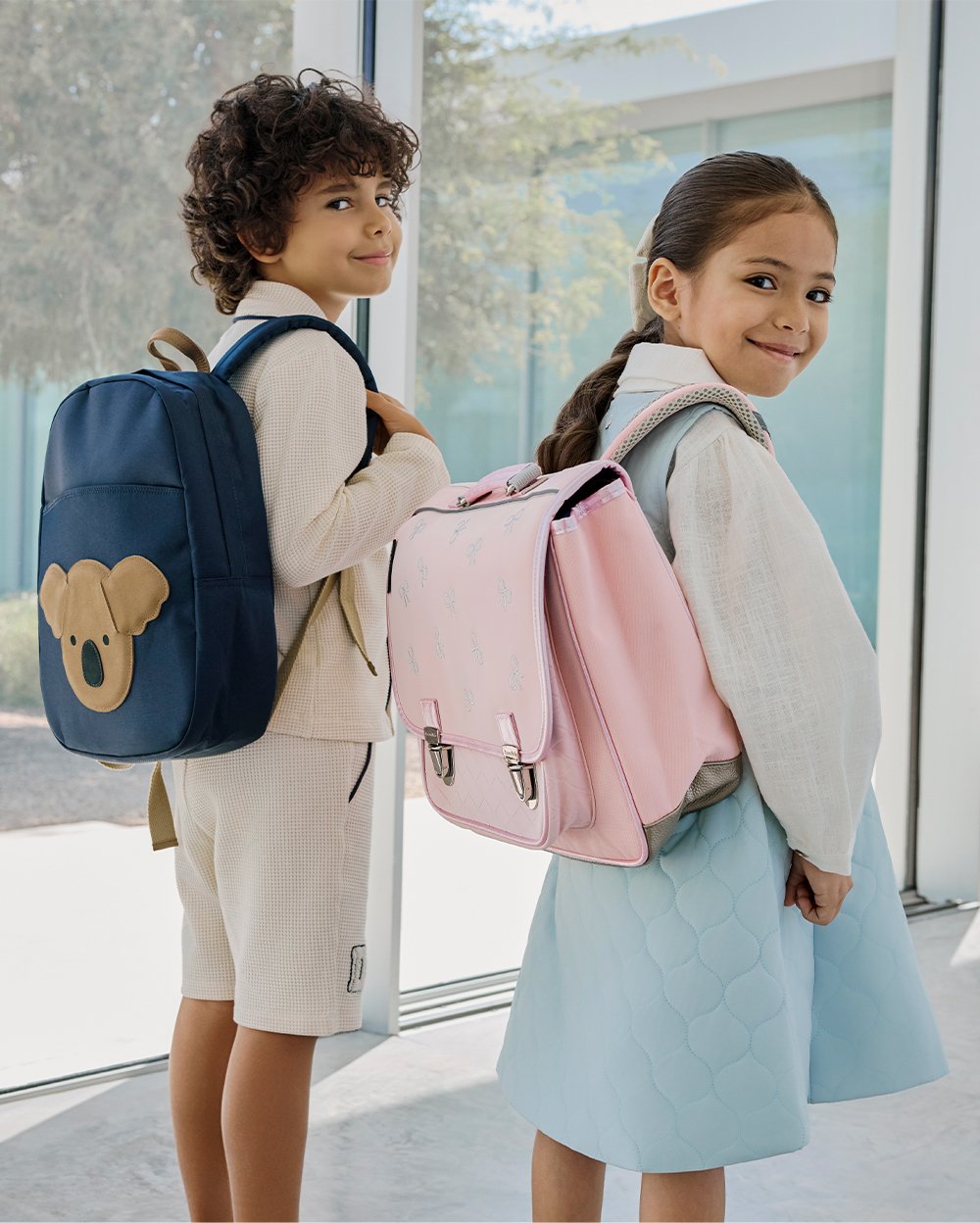 Get them ready for the new term ahead in polished essentials and comfortable staples made for every school-day story