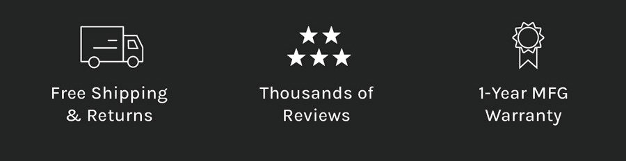 Free Shipping and Returns