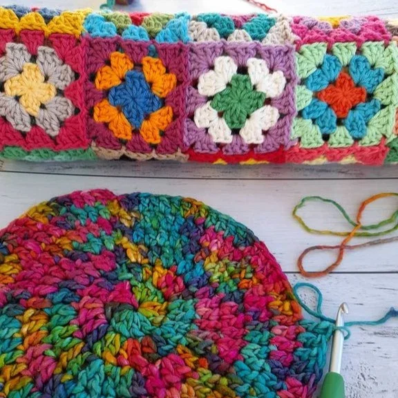Customer project in Watercolors colorway